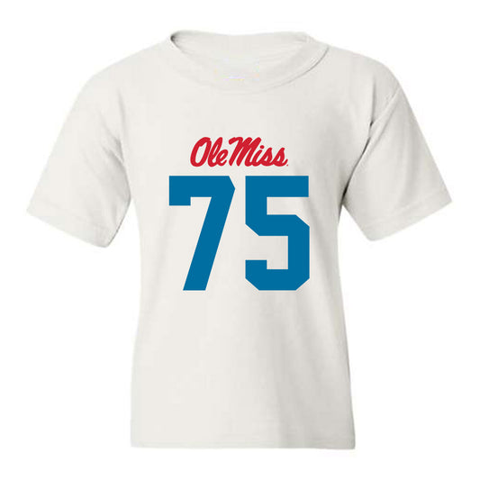 Ole Miss - NCAA Football : Kavion Broussard - Youth T-Shirt