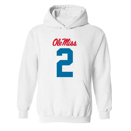 Ole Miss - NCAA Football : Jaylon Braxton - Hooded Sweatshirt-0