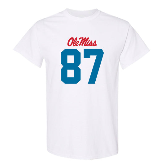 Ole Miss - NCAA Football : Wyatt Smalley - T-Shirt-0