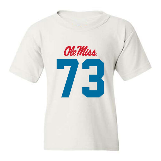 Ole Miss - NCAA Football : Eli Acker - Youth T-Shirt