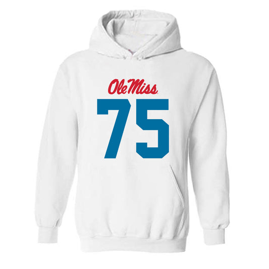 Ole Miss - NCAA Football : Kavion Broussard - Hooded Sweatshirt