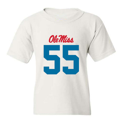 Ole Miss - NCAA Football : Preston Cushman - Youth T-Shirt