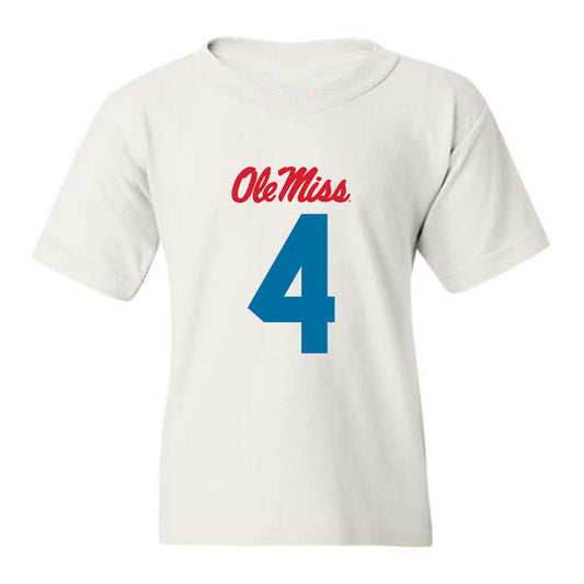 Ole Miss - NCAA Football : Micah Davis - Youth T-Shirt