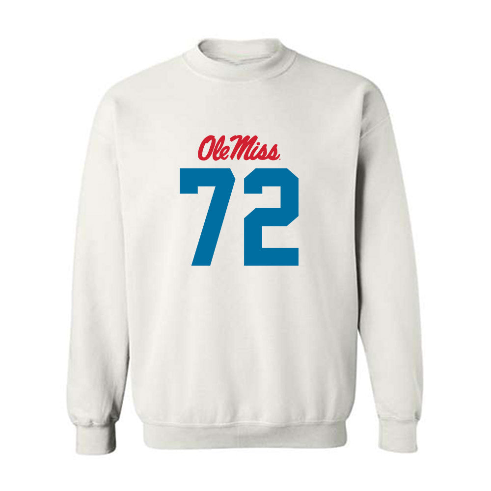 Ole Miss - NCAA Football : Ethan Fields - Crewneck Sweatshirt