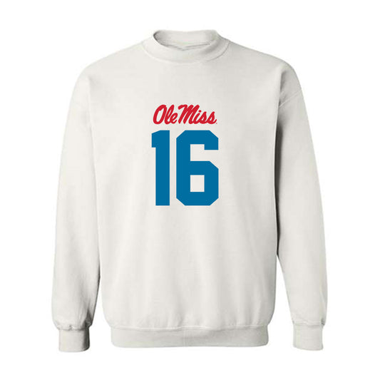 Ole Miss - NCAA Football : Wydett Williams Jr. - Crewneck Sweatshirt-0
