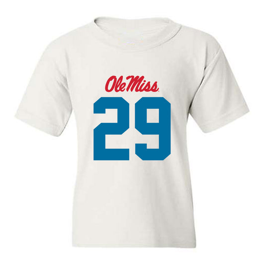 Ole Miss - NCAA Football : Nick Cull - Youth T-Shirt-0