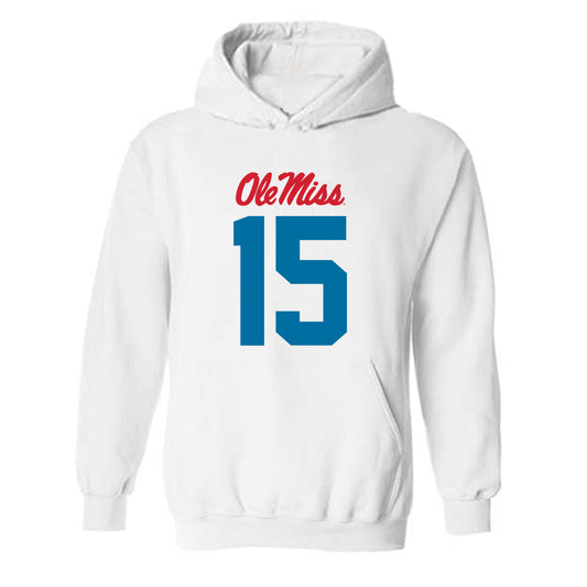 Ole Miss - NCAA Football : Da'Shawn Womack - Hooded Sweatshirt-0