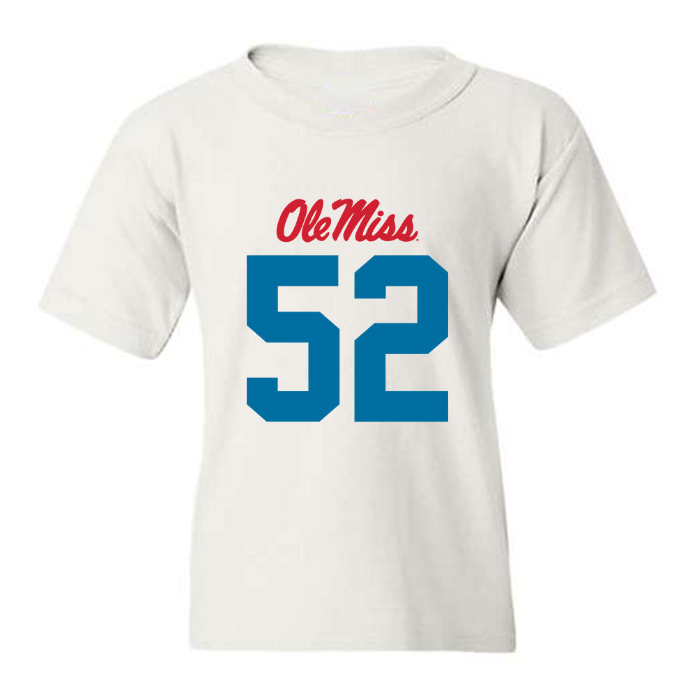 Ole Miss - NCAA Football : Julius Buelow - Youth T-Shirt-0