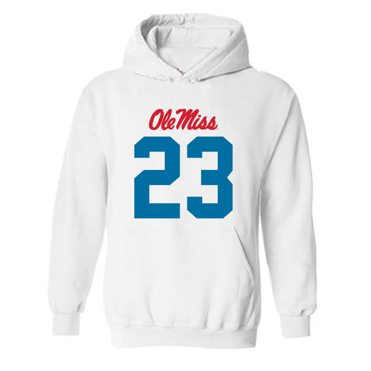 Ole Miss - NCAA Football : George Hamsley - Hooded Sweatshirt-0