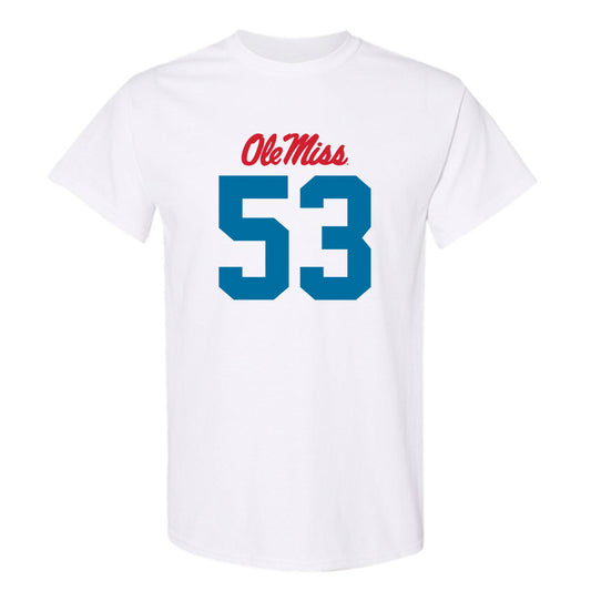 Ole Miss - NCAA Football : Trey Nightingale - T-Shirt-0