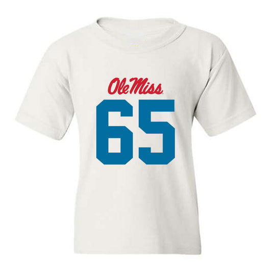 Ole Miss - NCAA Football : Connor Howes - Youth T-Shirt-0