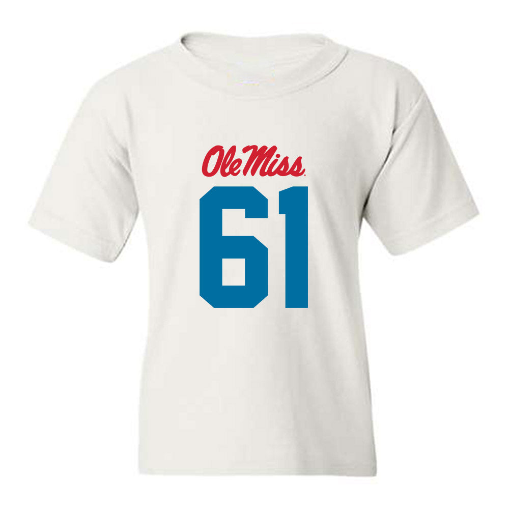 Ole Miss - NCAA Football : Diego Pounds - Youth T-Shirt-0