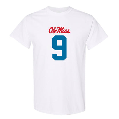 Ole Miss - NCAA Football : Tre Harris - T-Shirt-0