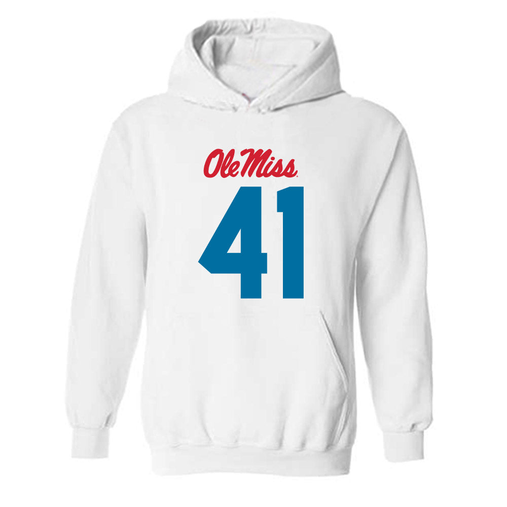 Ole Miss - NCAA Football : Caden Davis - Hooded Sweatshirt