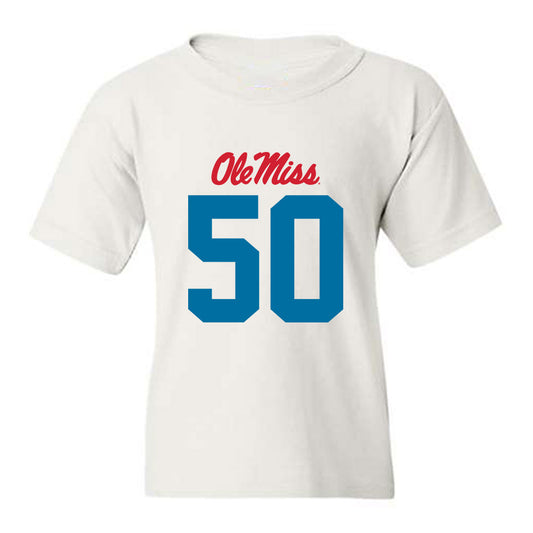 Ole Miss - NCAA Football : Jayden Williams - Youth T-Shirt-0