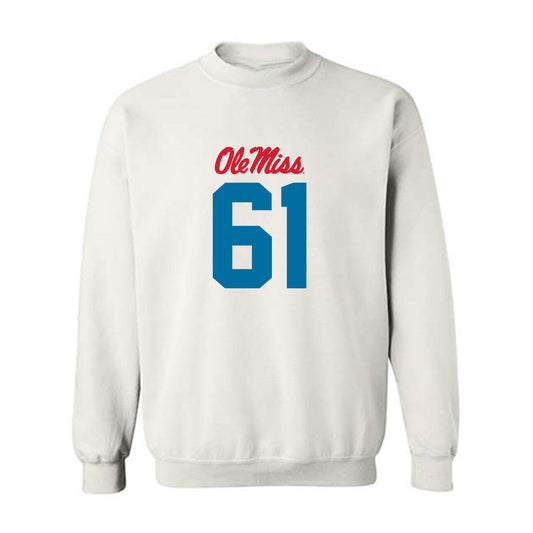 Ole Miss - NCAA Football : Diego Pounds - Crewneck Sweatshirt-0