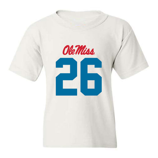 Ole Miss - NCAA Football : Domonique Thomas - Youth T-Shirt