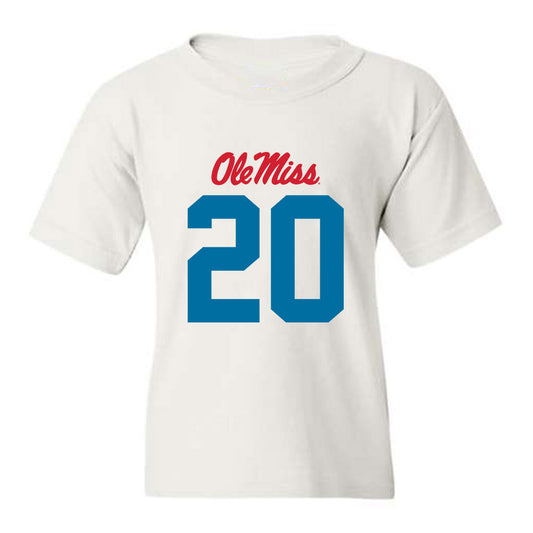 Ole Miss - NCAA Football : Joshua Aka - Youth T-Shirt