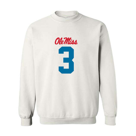 Ole Miss - NCAA Football : Sage Ryan - Crewneck Sweatshirt-0