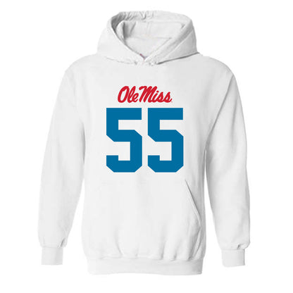 Ole Miss - NCAA Football : Preston Cushman - Hooded Sweatshirt