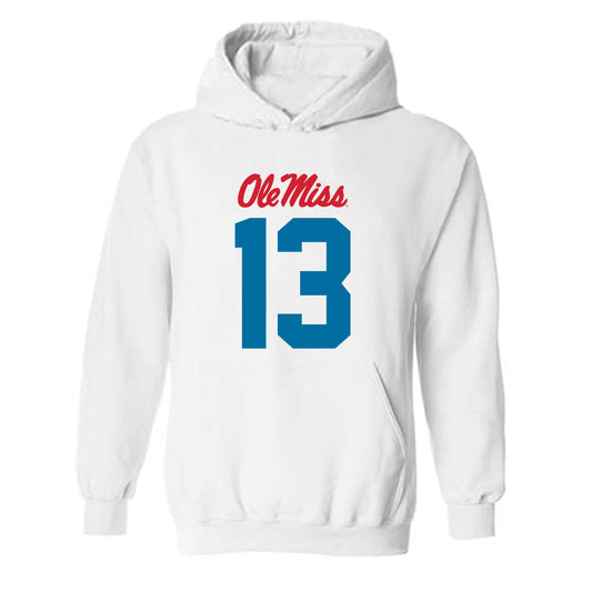 Ole Miss - NCAA Football : Austin Simmons - Hooded Sweatshirt