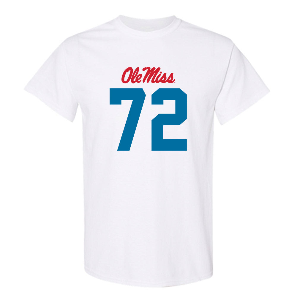 Ole Miss - NCAA Football : Ethan Fields - T-Shirt