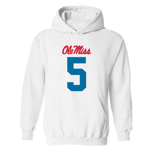 Ole Miss - NCAA Football : Kewan Lacy - Hooded Sweatshirt-0