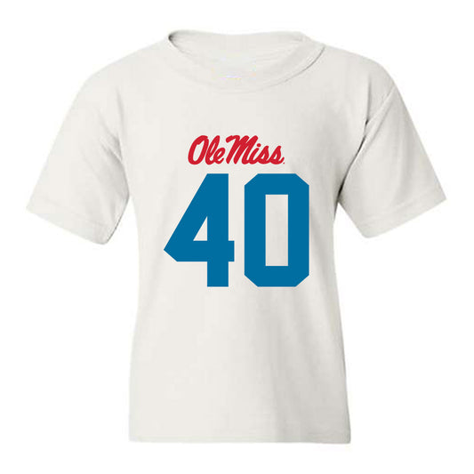 Ole Miss - NCAA Football : Micah Stallworth - Youth T-Shirt-0