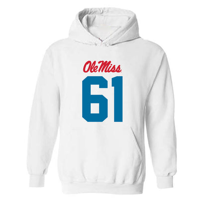 Ole Miss - NCAA Football : Diego Pounds - Hooded Sweatshirt-0