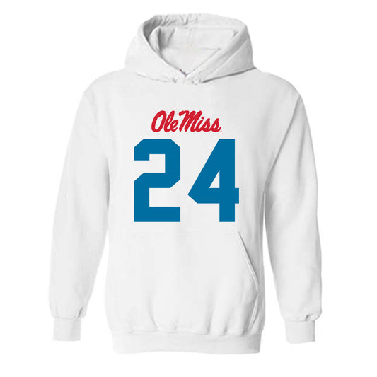 Ole Miss - NCAA Football : Andy Jaffe - Hooded Sweatshirt-0