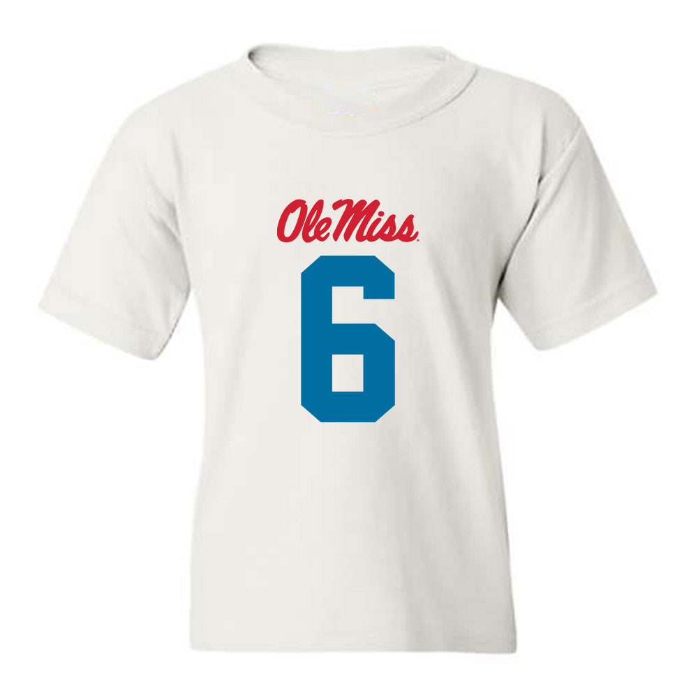 Ole Miss - NCAA Football : Tj Dottery - Youth T-Shirt