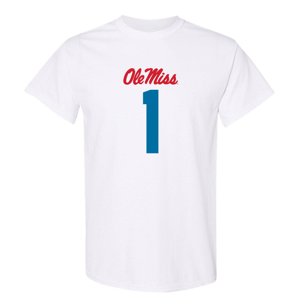 Ole Miss - NCAA Football : Princewill Umanmielen - T-Shirt-0