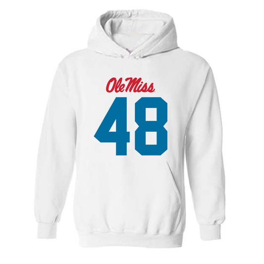 Ole Miss - NCAA Football : Charlie Pollock - Hooded Sweatshirt