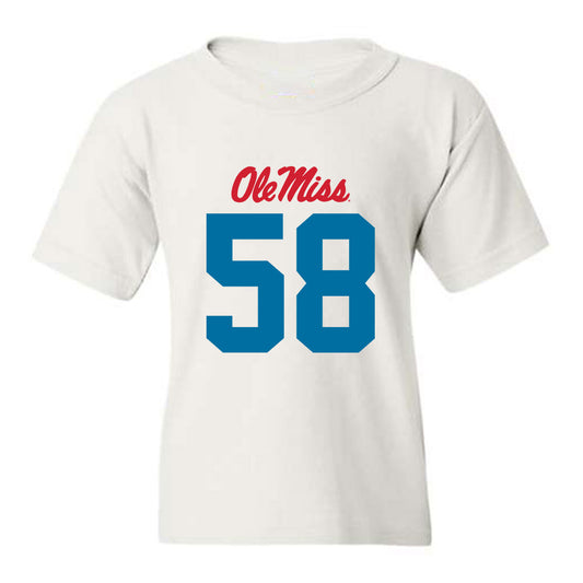 Ole Miss - NCAA Football : Jude Foster - Youth T-Shirt