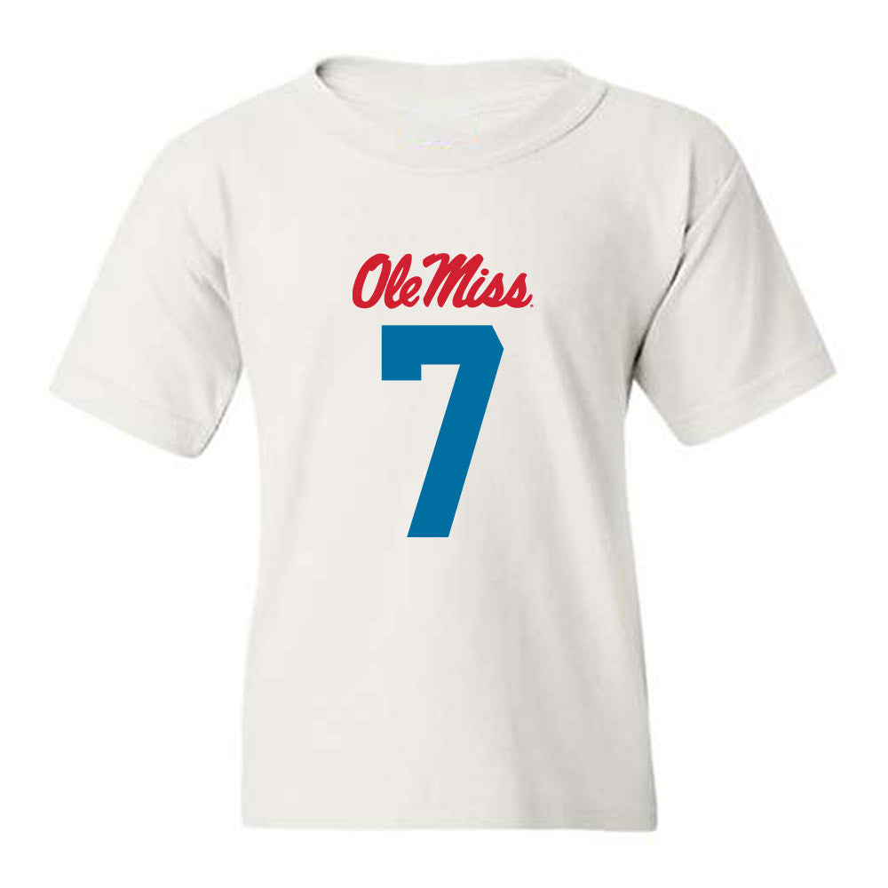 Ole Miss - NCAA Football : Traylon Ray - Youth T-Shirt-0