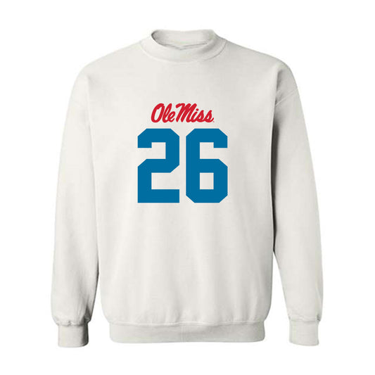 Ole Miss - NCAA Football : Taylor Groves - Crewneck Sweatshirt-0