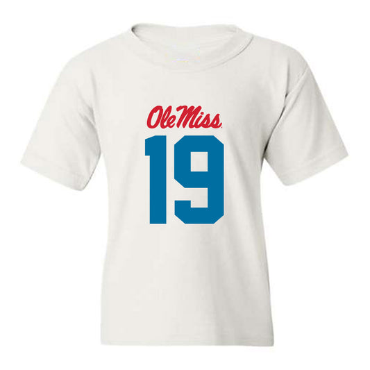 Ole Miss - NCAA Football : Cayden Lee - Youth T-Shirt