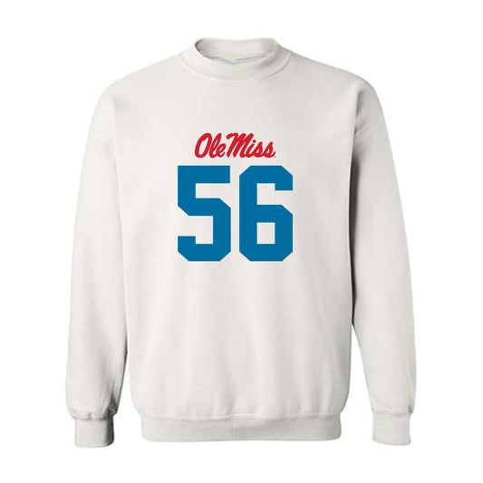 Ole Miss - NCAA Football : Mason Waddle - Crewneck Sweatshirt-0