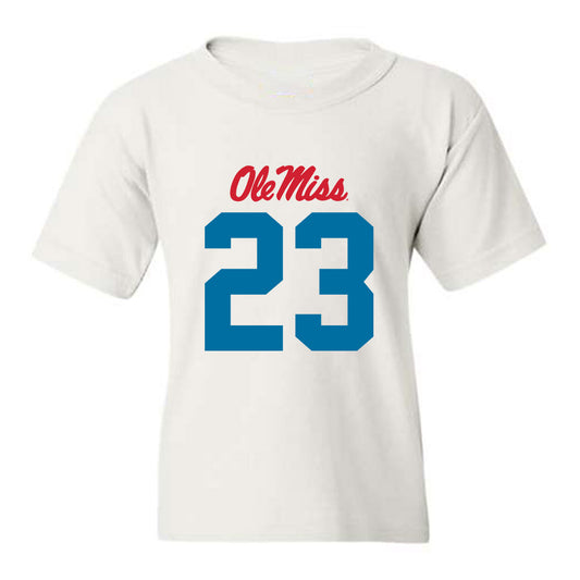 Ole Miss - NCAA Football : Drew Burnett - Youth T-Shirt