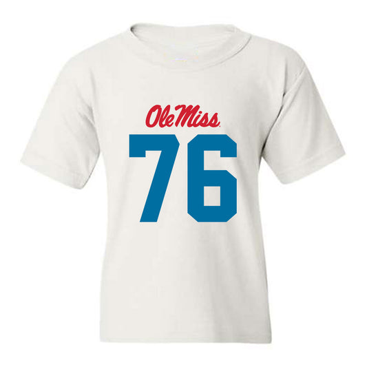 Ole Miss - NCAA Football : John Wayne Oliver - Youth T-Shirt