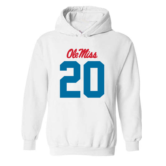 Ole Miss - NCAA Football : Joshua Aka - Hooded Sweatshirt