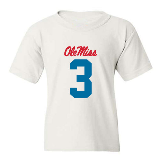 Ole Miss - NCAA Football : Sage Ryan - Youth T-Shirt-0