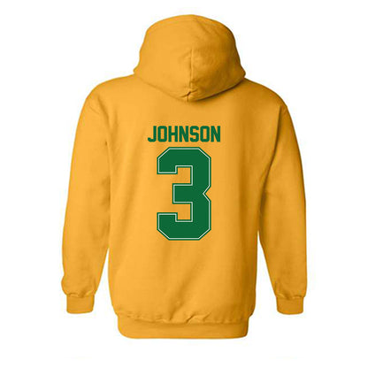 KYSU - NCAA Football : Denim Johnson - Classic Shersey Hooded Sweatshirt-1