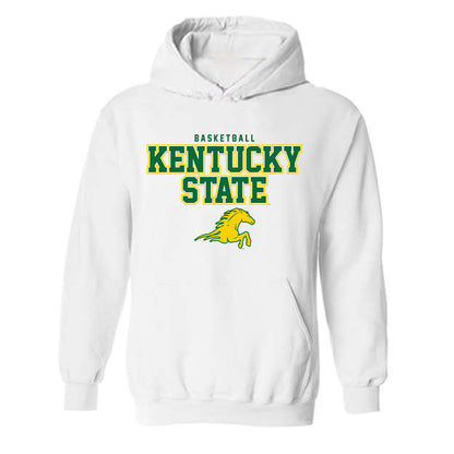 KYSU - NCAA Men's Basketball : Justin Edmondson - Classic Shersey Hooded Sweatshirt-0