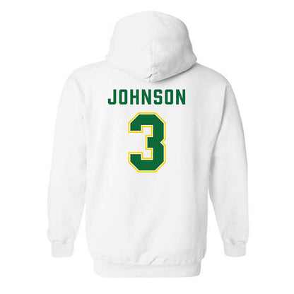  - NCAA Football : Denim Johnson - Classic Shersey Hooded Sweatshirt-1