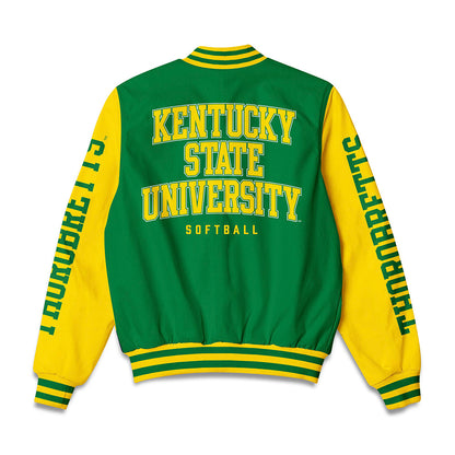 KYSU - NCAA Softball : LillieAnn Hollom - Bomber Jacket-1