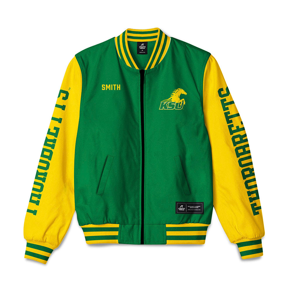 KYSU - NCAA Men's Track & Field : Justin Smith - Bomber Jacket-0