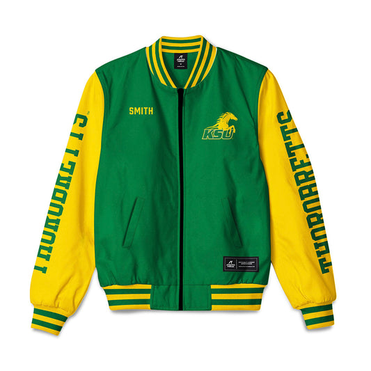 KYSU - NCAA Men's Track & Field : Justin Smith - Bomber Jacket-0