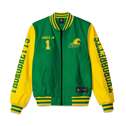 KYSU - NCAA Baseball : Preston Jones Jr - Bomber Jacket-0