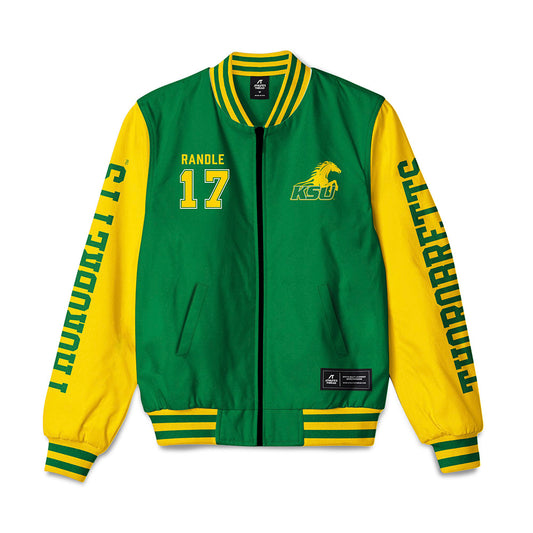 KYSU - NCAA Football : Corey Randle - Bomber Jacket-0